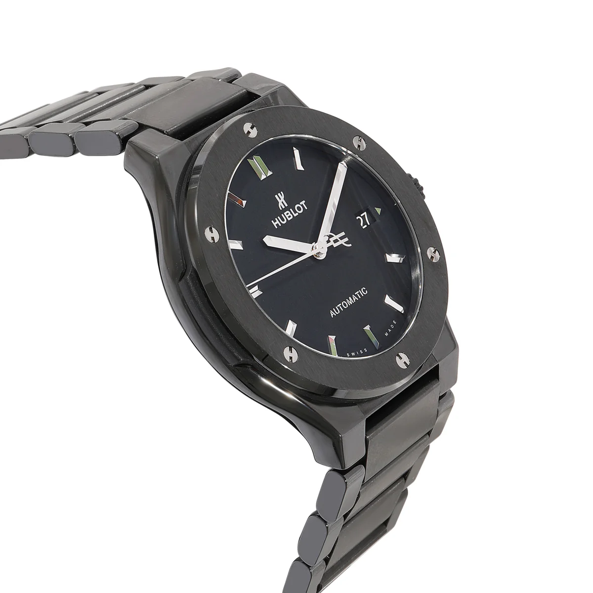 Hublot Classic Fusion Men Automatic Black Ceramic Watch 510.CM.1170.CM - view 6