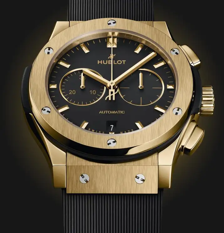 Hublot Classic Fusion Men Automatic Black Rubber Watch 541.VX.1130.RX - view 6