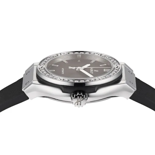 Hublot Classic Fusion Women Automatic Black Rubber Watch 582.NX.1170.RX.1204 - view 4