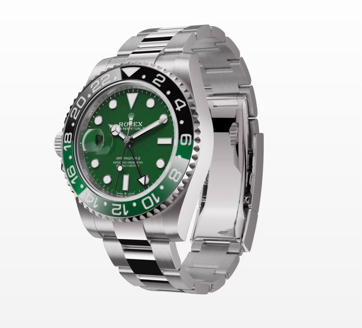 Superclone Rolex GMT-Master II 40 mm 126729VTNR Oyster “Absinthe” - view 4