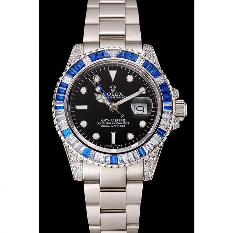 Superclone Rolex GMT-Master II 41mm Black Dial 1453747 - view 3