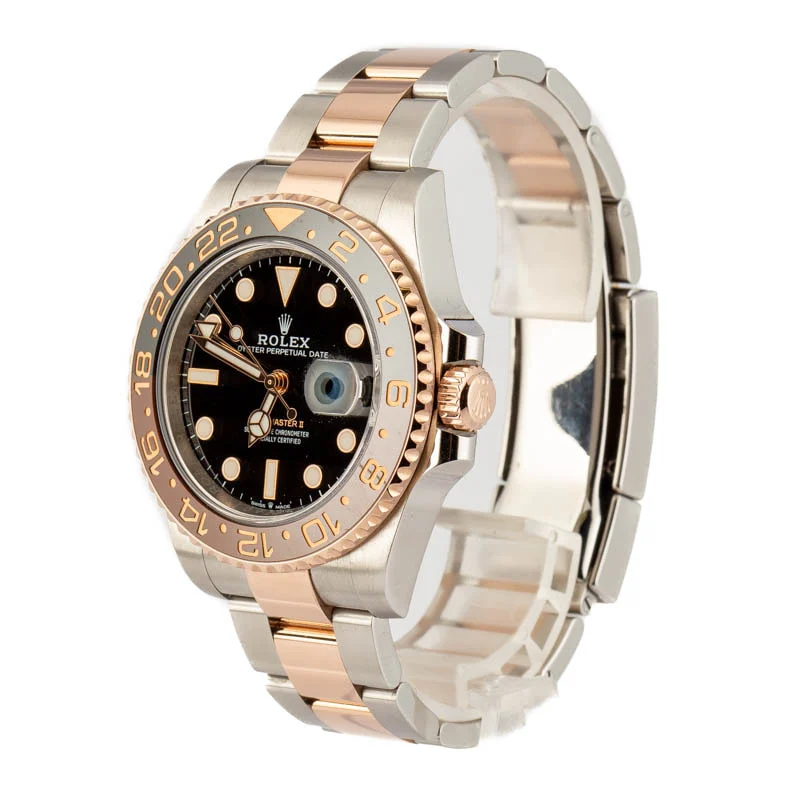 Superclone Rolex GMT-Master II 40mm Black Dial 126711CHNR Root Beer - view 3