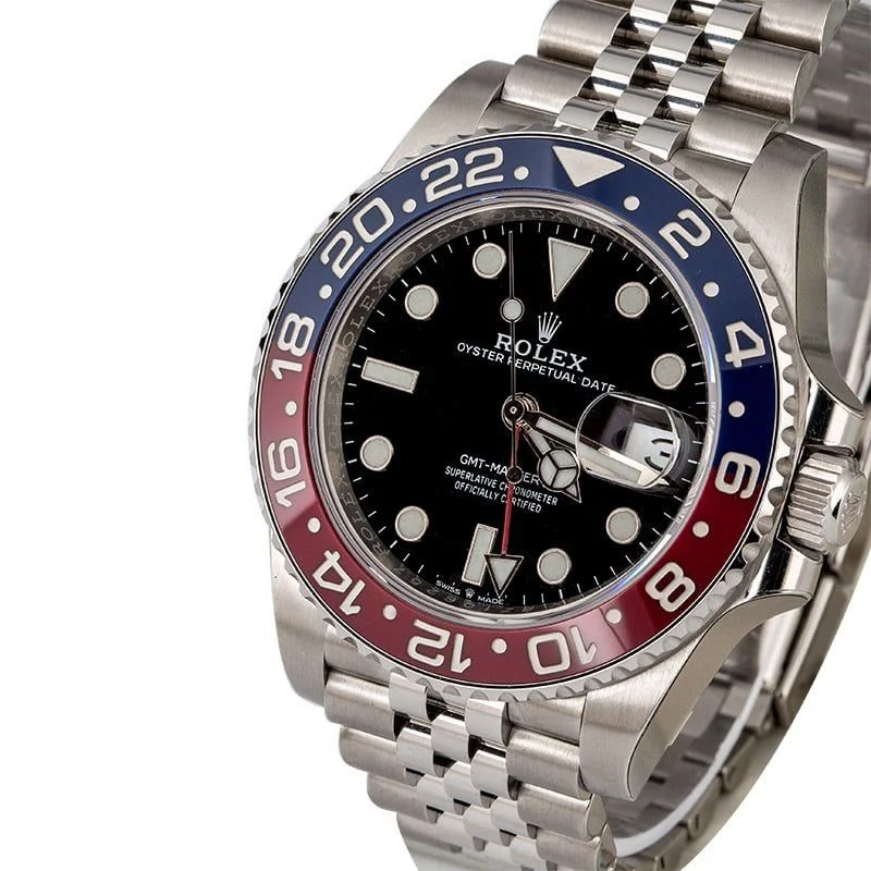 Rolex GMT-Master II 40mm 126710BLRO  Pepsi  Jubilee - view 3