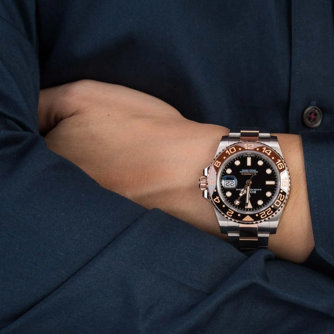Rolex GMT-Master 40mm Black Dial 126711CHNR Root Beer - view 5