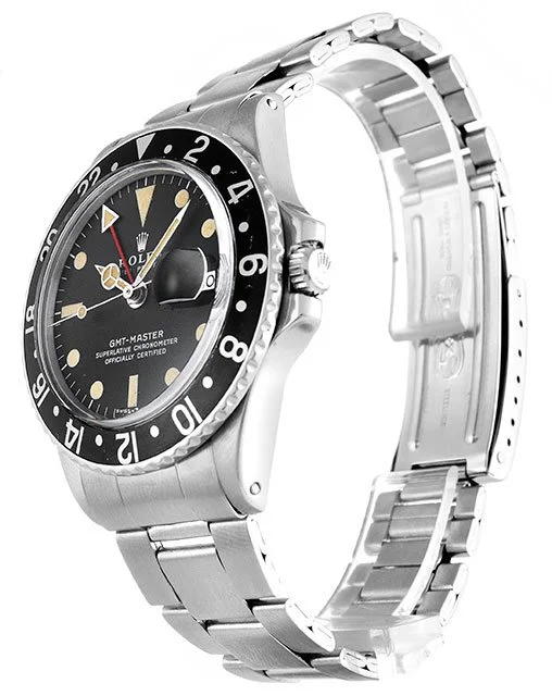 Rolex GMT-Master 40mm Black Dial 1675 - view 3