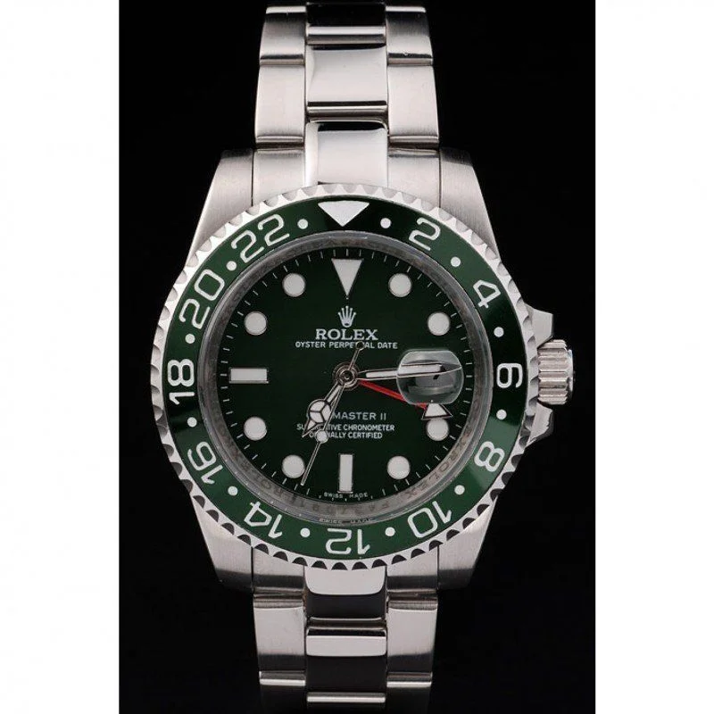 Superclone Rolex GMT-Master II 41mm Green Dial SRL48 - view 3