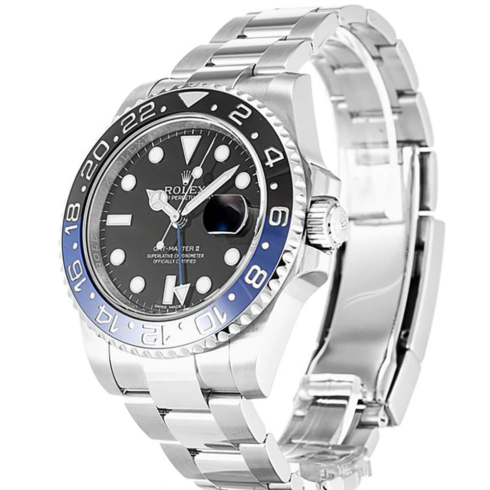 Superclone Rolex GMT-Master II 40mm Black Dial 116710BLNR  Batman - view 4