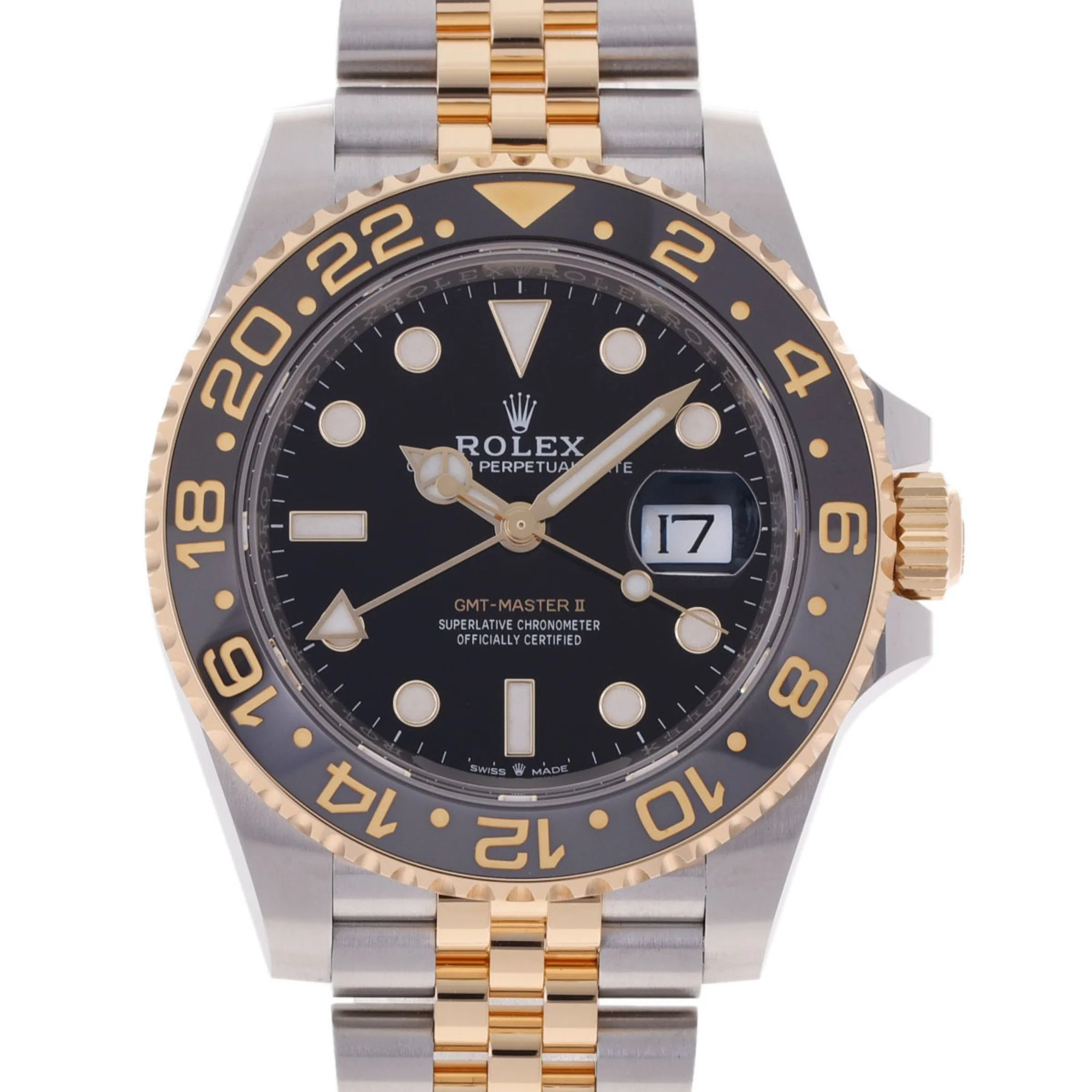 Superclone Rolex GMT-Master II 40 mm Black Dial  Zombie  126713GRNR - view 3