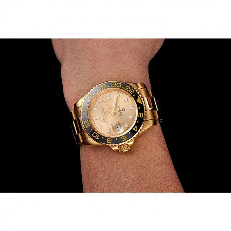 Superclone Rolex GMT-Master II 41mm Gold Dial 1453749 - view 11