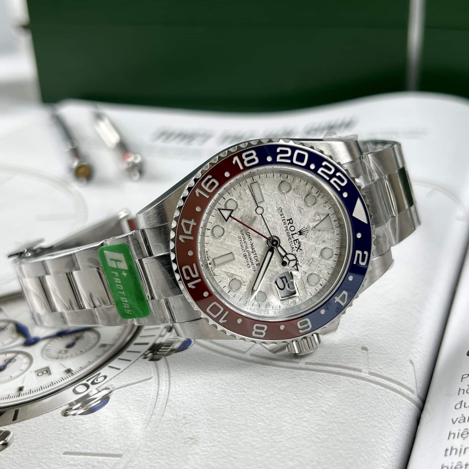 Superclone Rolex GMT-Master II Meteorite Dial 126719BLRO  Superman  Oyster - view 6