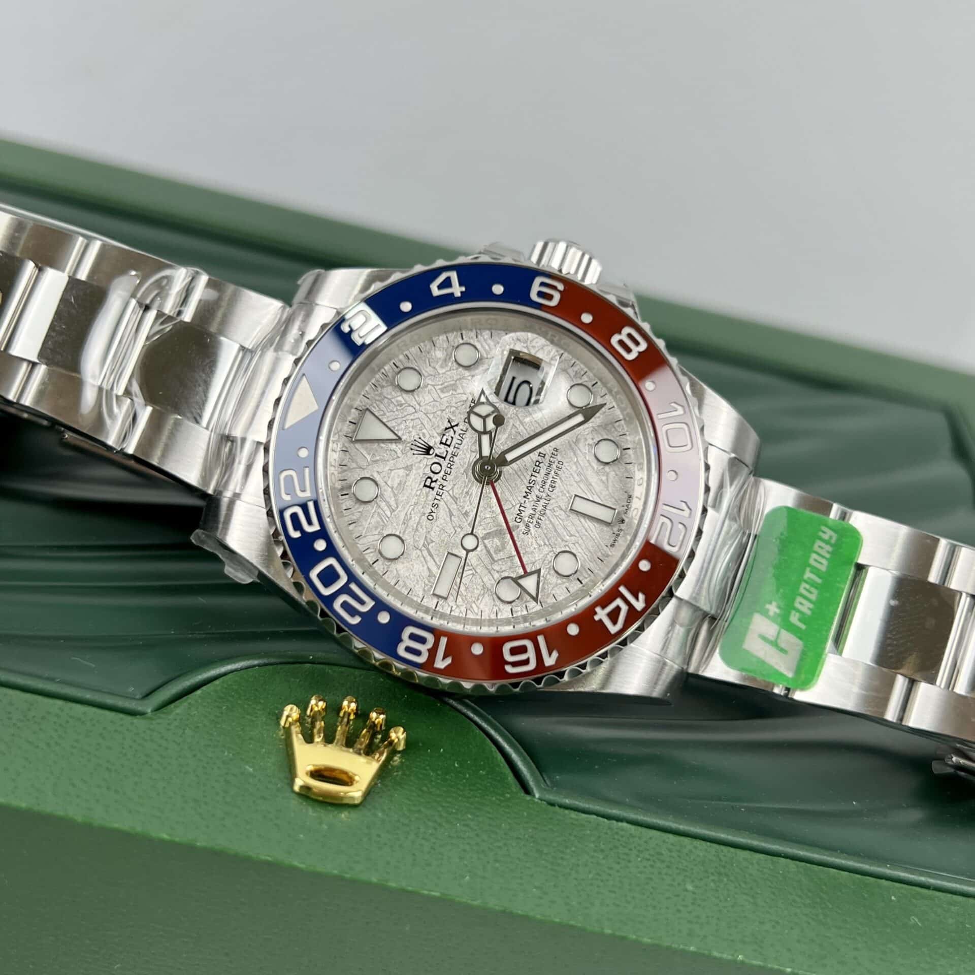 Superclone Rolex GMT-Master II Meteorite Dial 126719BLRO  Superman  Oyster - view 7