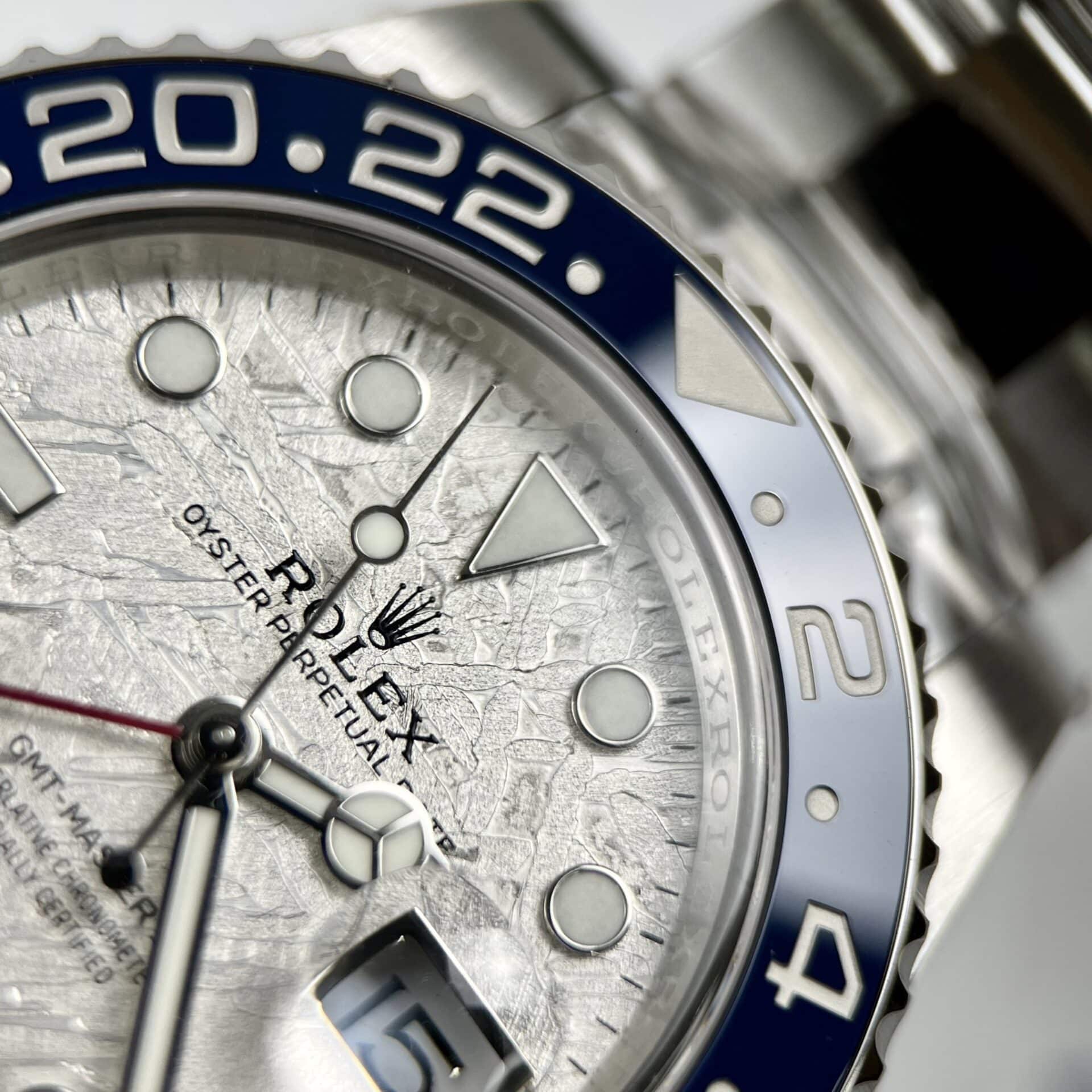 Superclone Rolex GMT-Master II Meteorite Dial 126719BLRO  Superman  Oyster - view 8