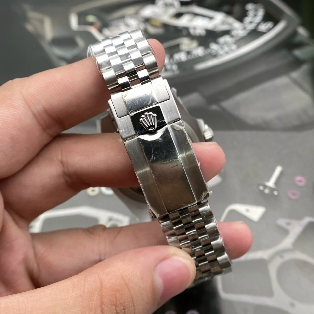 Superclone Rolex GMT-Master II 40mm 126710BLRO  Pepsi  Jubilee - view 4
