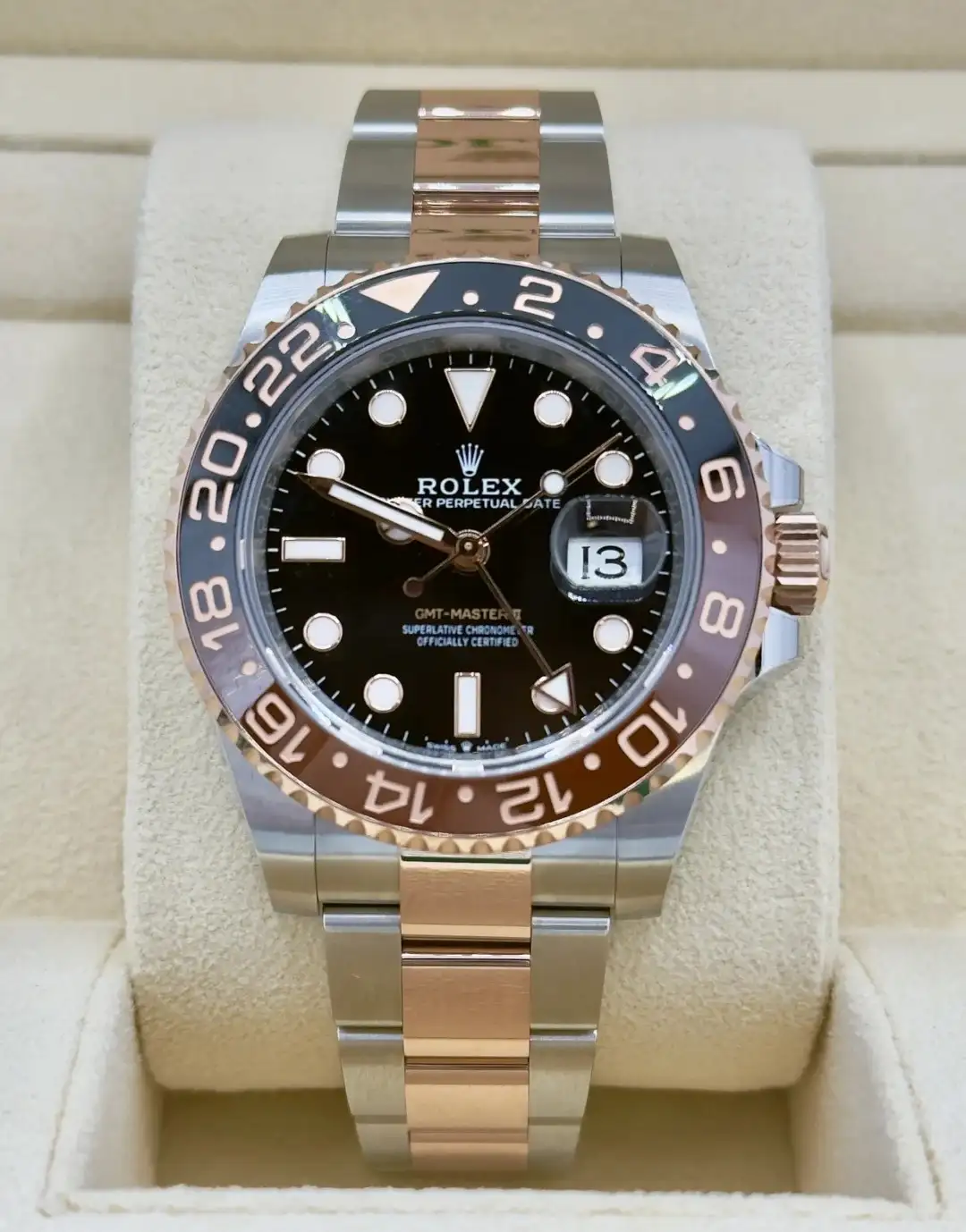Rolex GMT-Master II Oyster 40 mm Oystersteel and Everose gold 126711CHNR - view 4