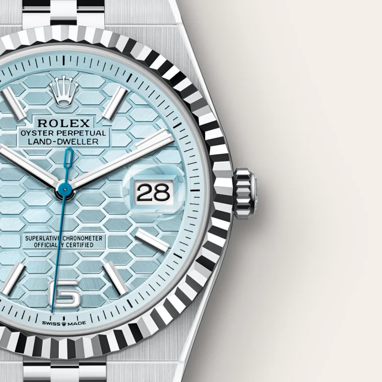 Rolex Land-Dweller 36 Ice Blue - view 4