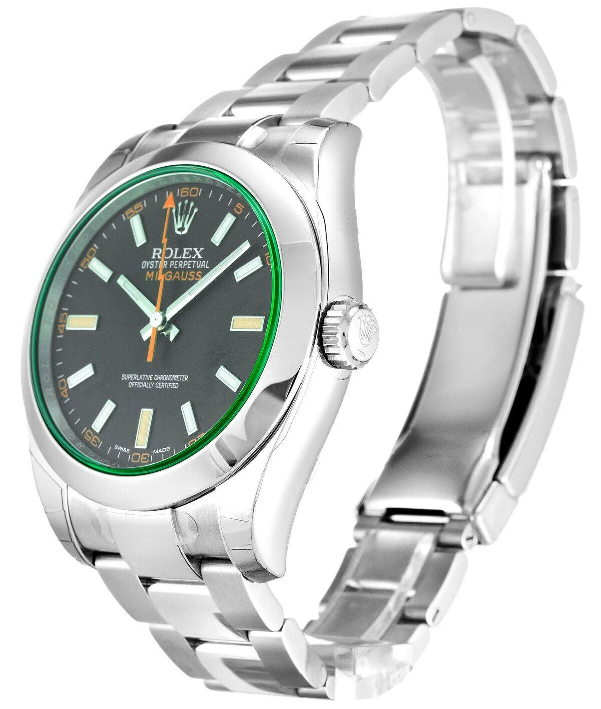 Rolex Milgauss 40mm Black Dial 116400GV - view 3