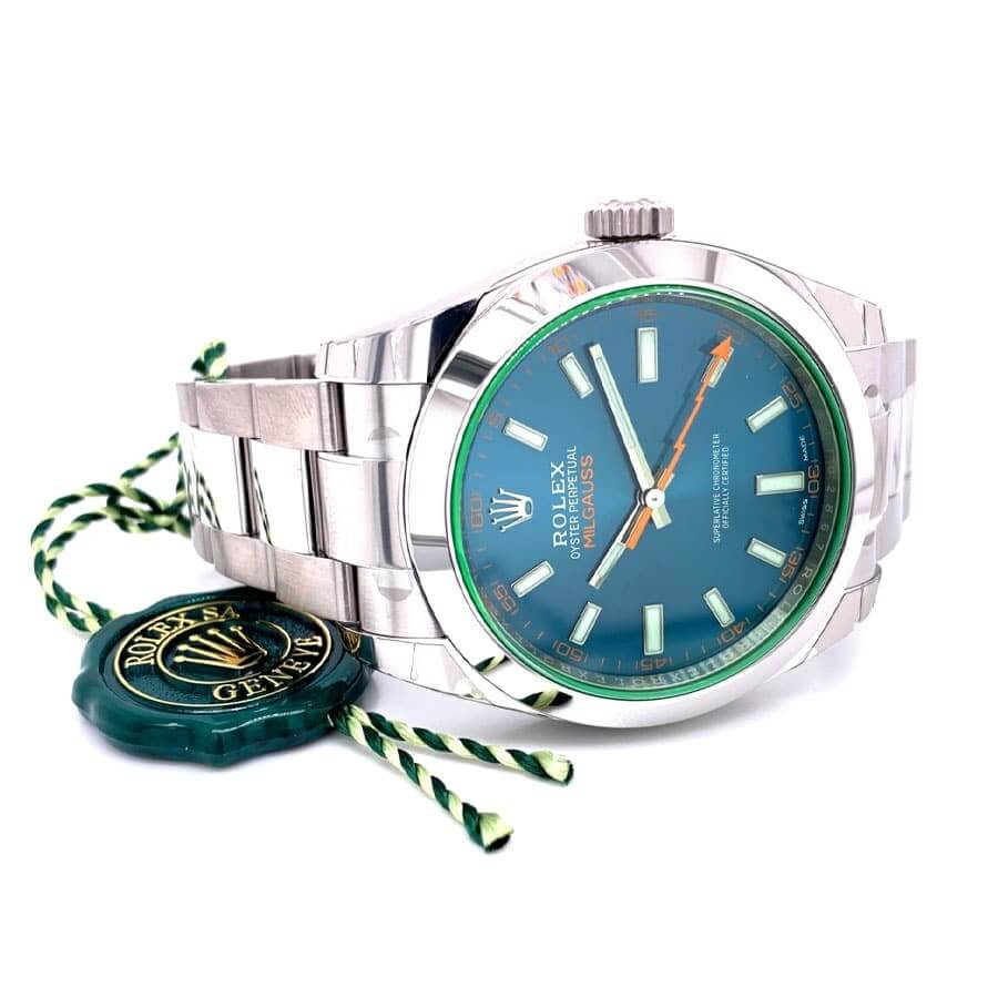 Rolex Milgauss 40mm Blue Dial 116400GV - view 3