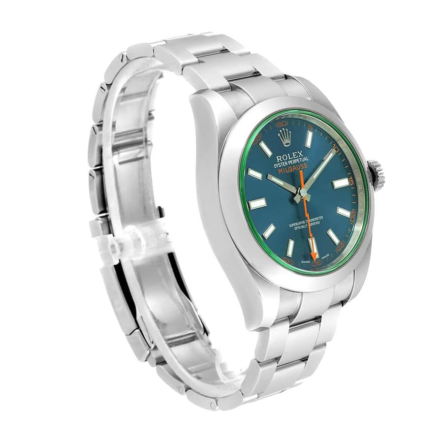 Rolex Milgauss 40mm Blue Dial 116400GV - view 5