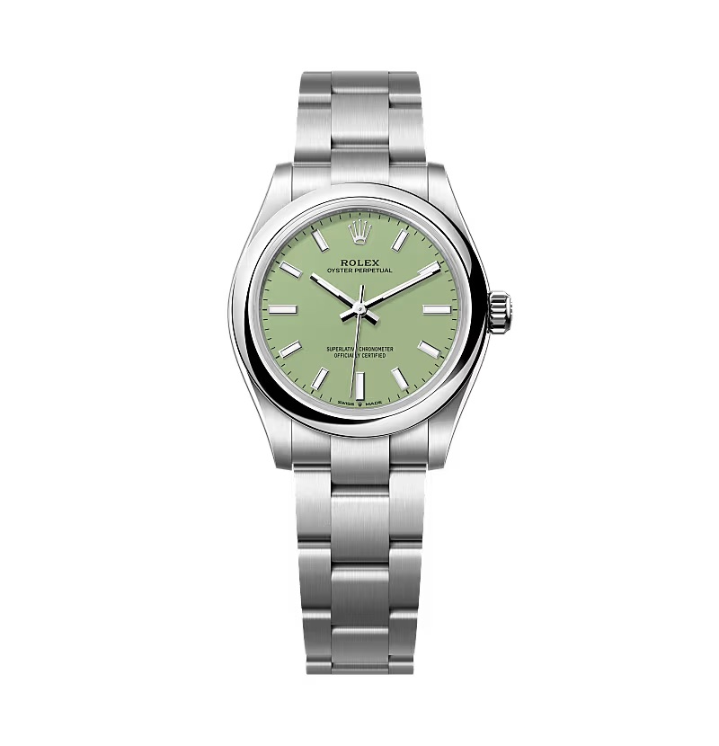 Superclone Rolex Oyster Perpetual 277200 Pistachio Dial - view 3
