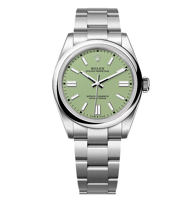 Superclone Rolex Oyster Perpetual 277200 Pistachio Dial - view 7