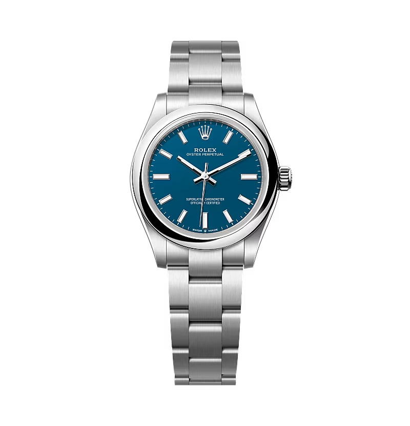 Superclone Rolex Oyster Perpetual 277200 Med Blue Dial - view 3