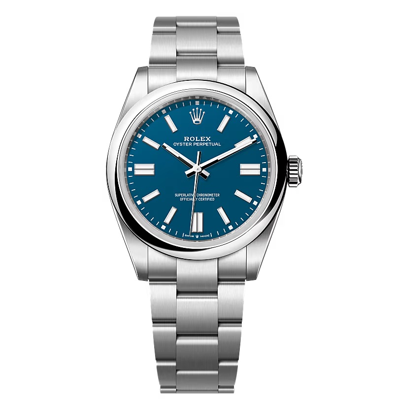 Superclone Rolex Oyster Perpetual 277200 Med Blue Dial - view 7