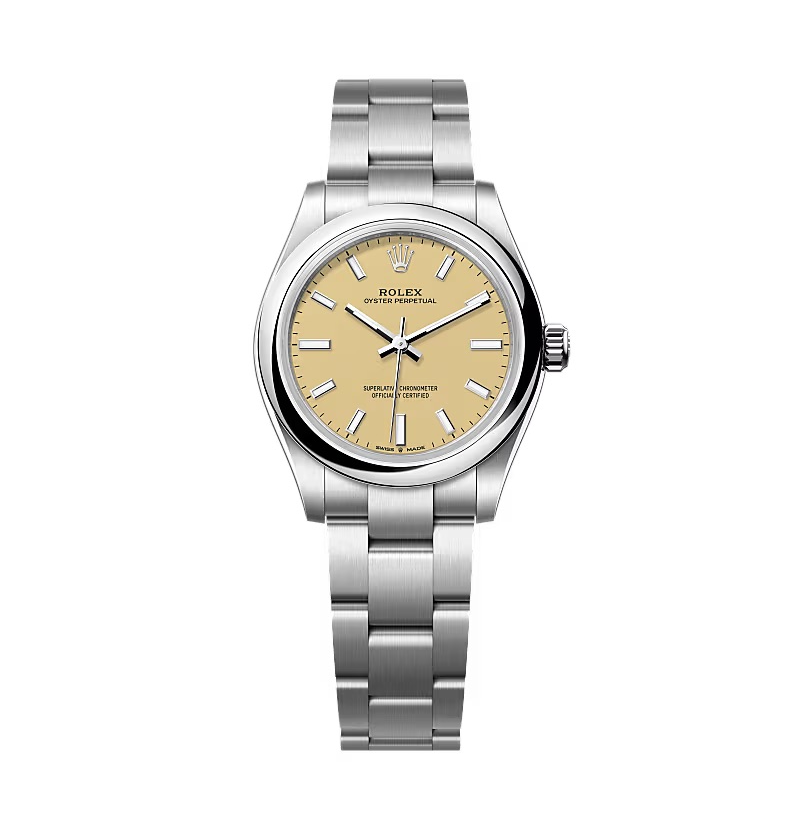 Superclone Rolex Oyster Perpetual 277200 Beige Dial - view 3