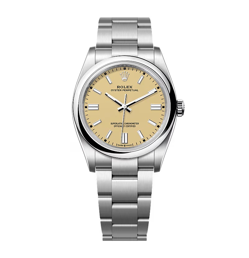 Superclone Rolex Oyster Perpetual 277200 Beige Dial - view 5