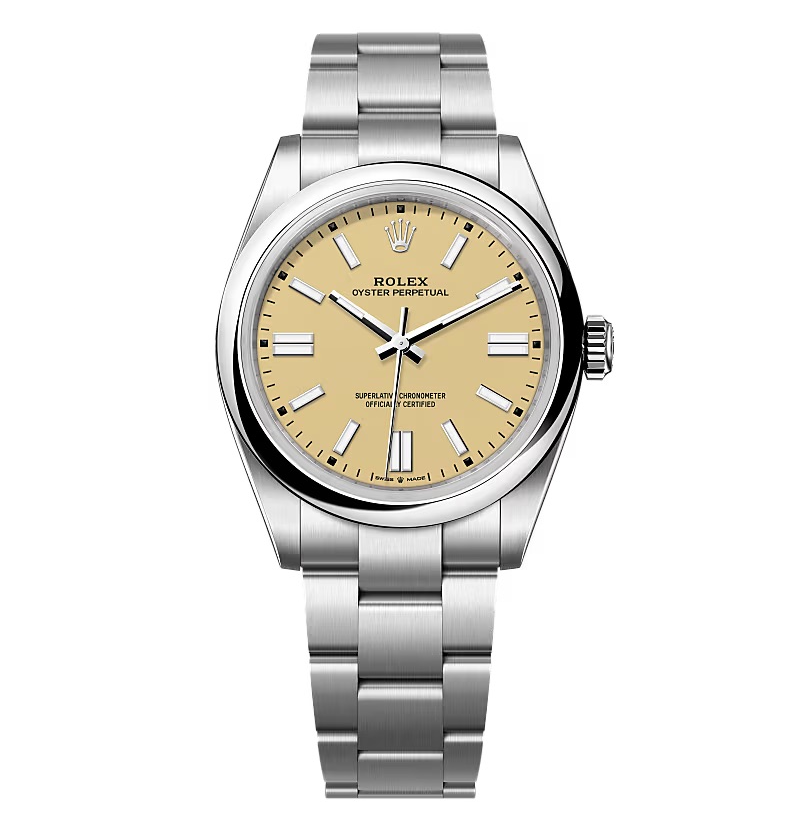 Superclone Rolex Oyster Perpetual 277200 Beige Dial - view 7