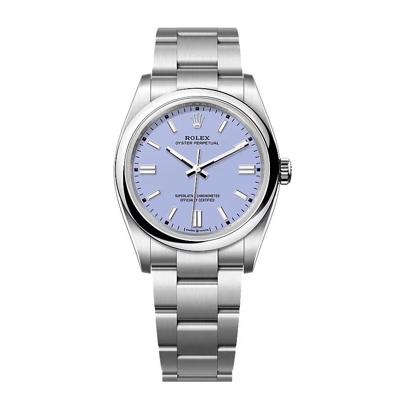 Superclone Rolex Oyster Perpetual 277200 Lavender Dial - view 5