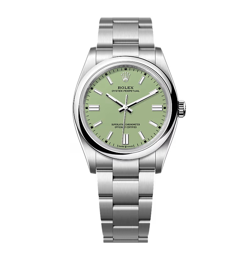 Superclone Rolex Oyster Perpetual 277200 Pistachio Dial - view 5