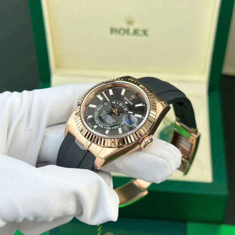 Superclone Rolex Sky-Dweller 42 mm Slate Dial 336235 - gallery