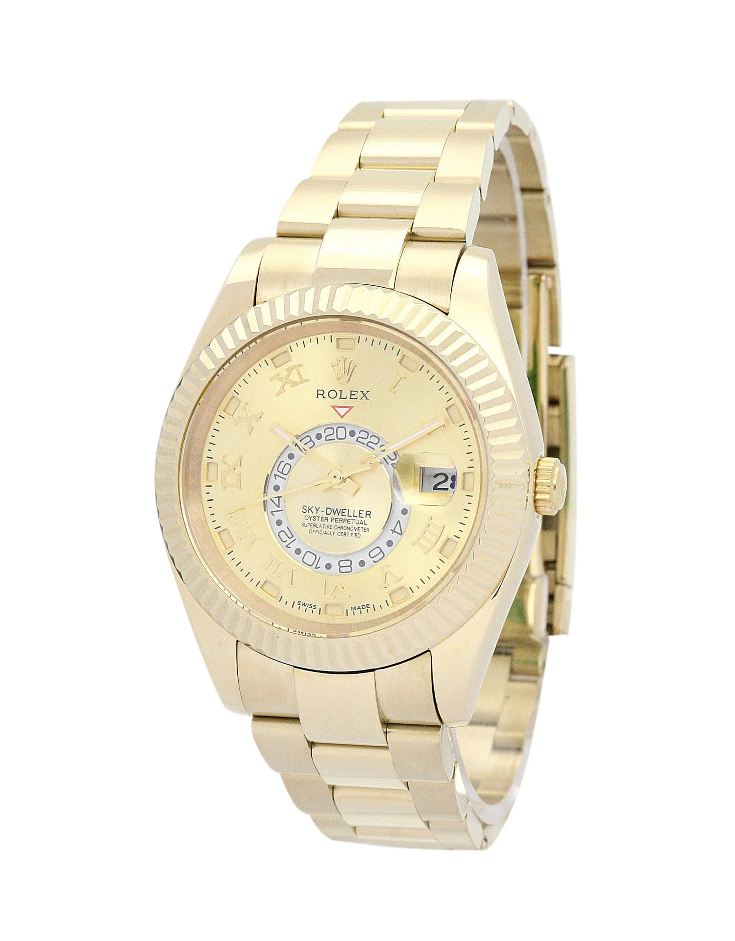 Rolex Sky-Dweller 42mm Champagne Dial 326938 - view 3