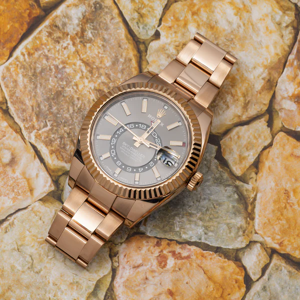 Superclone Rolex Sky-Dweller 42 mm Slate Dial Oyster 336935 - view 6
