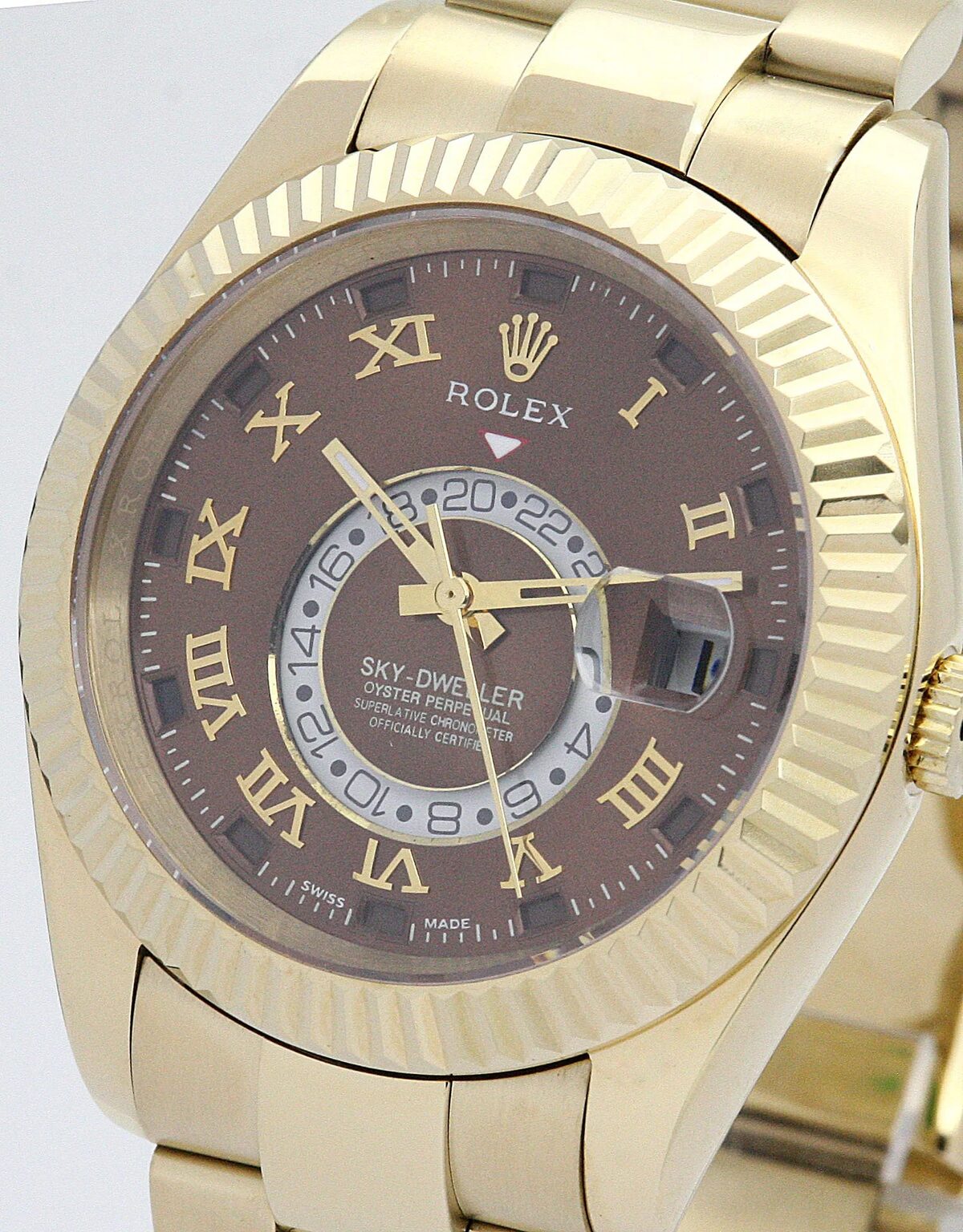 Rolex Sky-Dweller 42mm Brown Dial 326938 - view 4