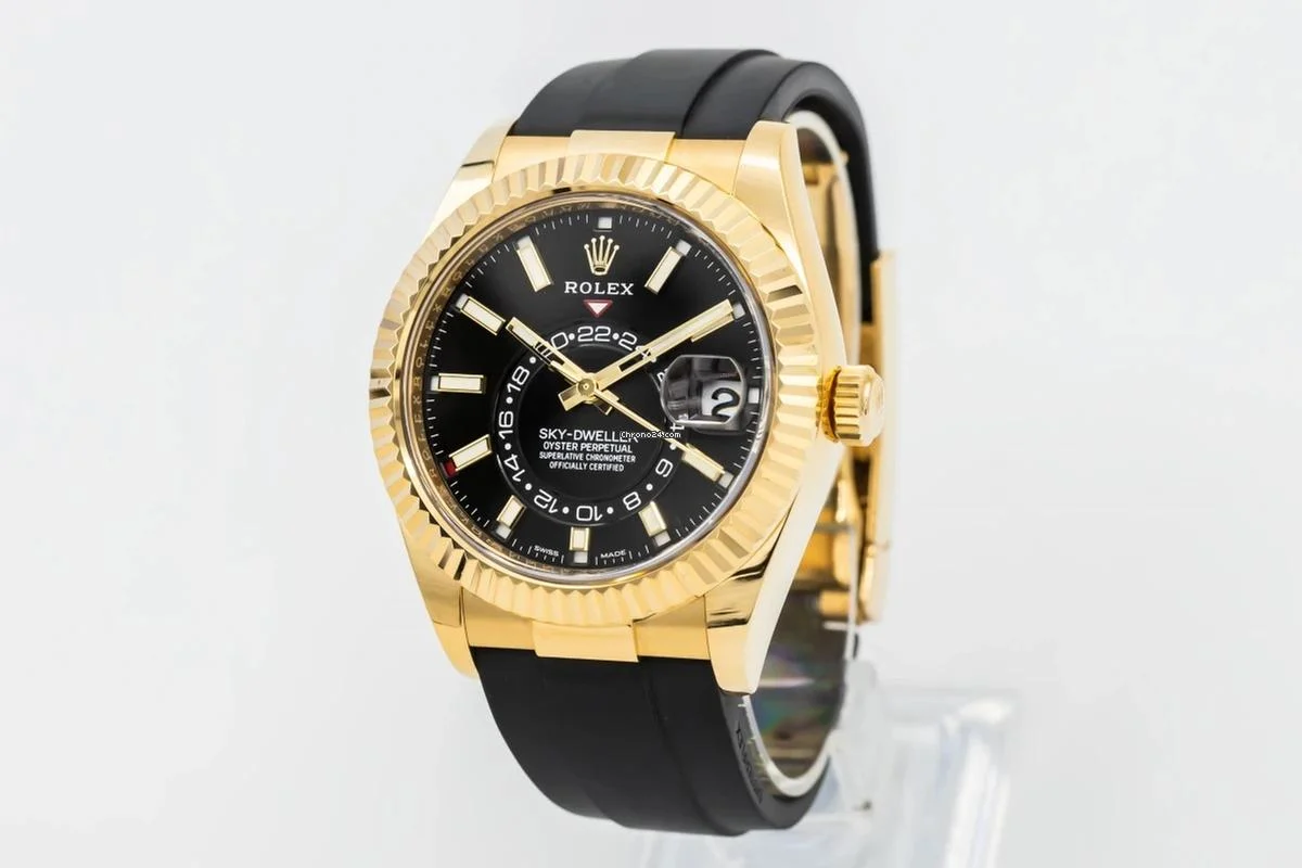 Rolex Sky-Dweller 42mm Black Dial 326238 - view 3