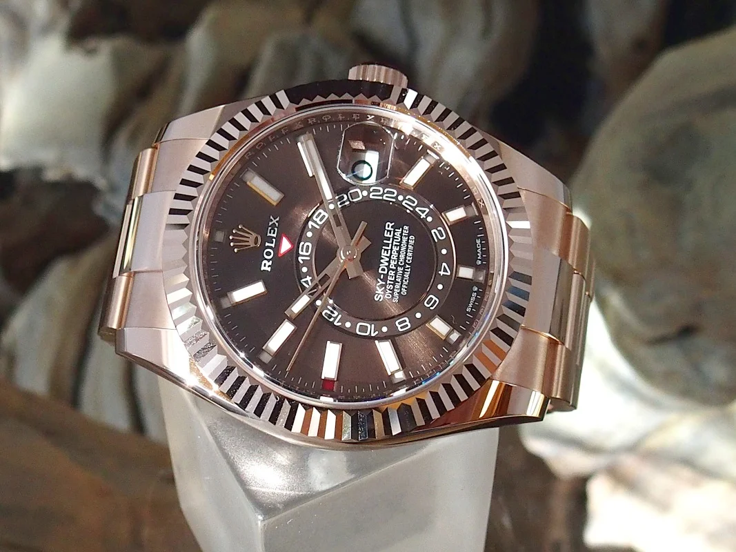Superclone Rolex Sky-Dweller 42 mm Chocolate Dial 336935 - view 8
