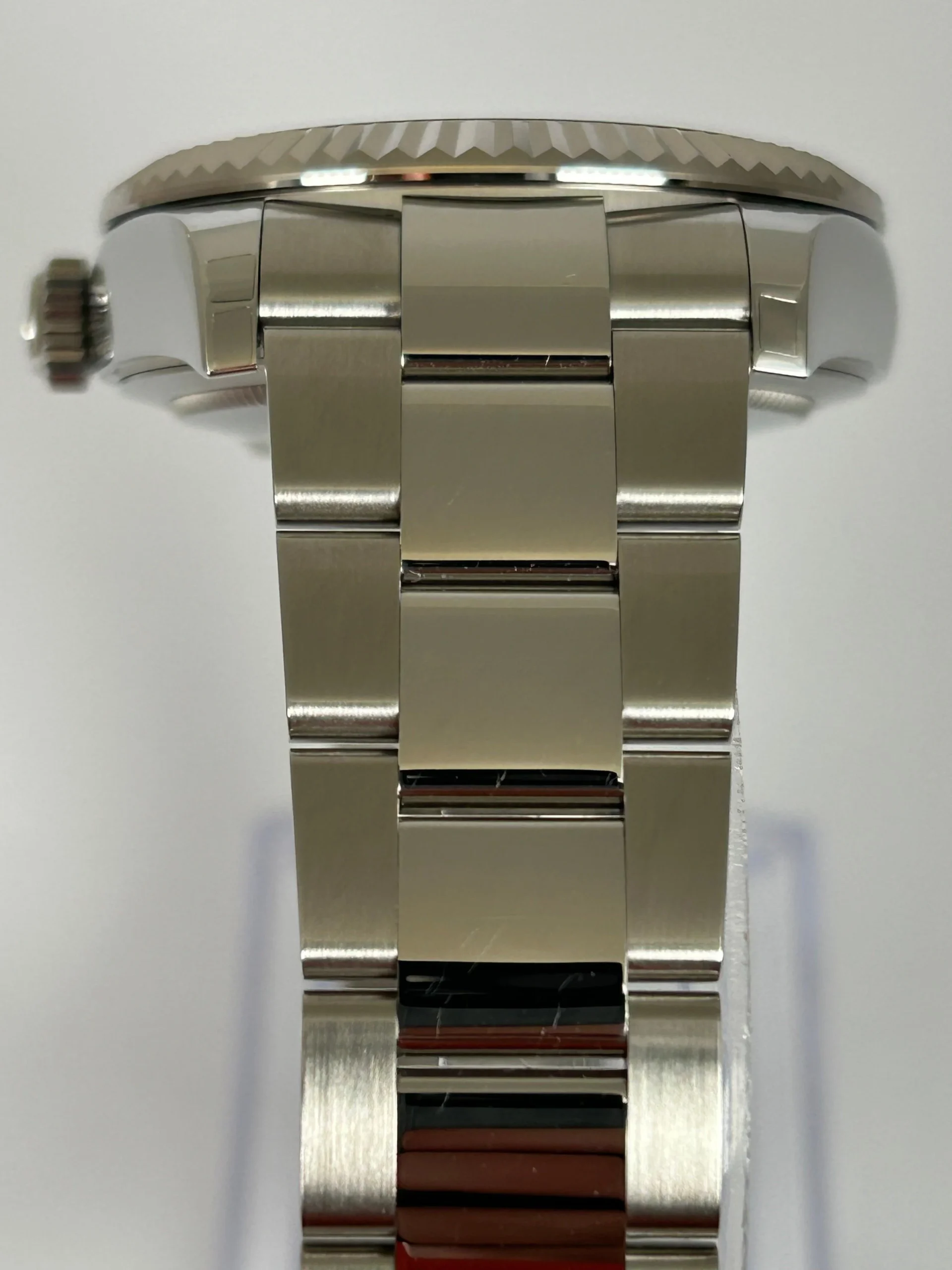 Superclone Rolex Sky-Dweller 42 mm Mint green Dial 336934 Oyster - view 7