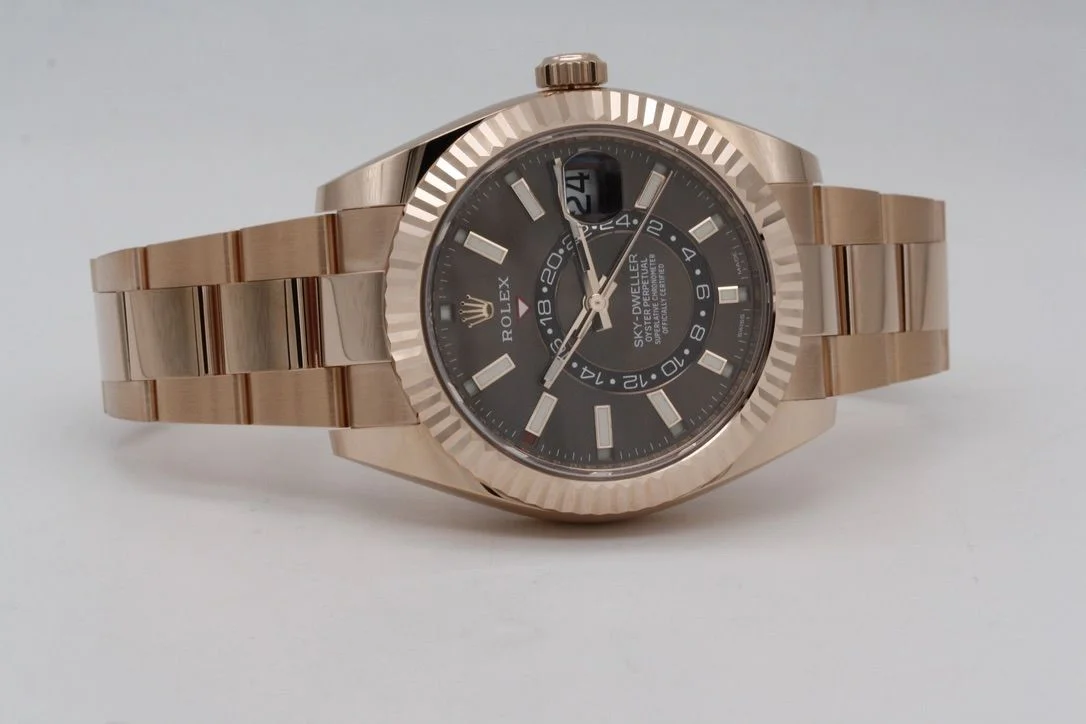Rolex Sky-Dweller 42mm Chocolate Dial 326935 - view 12