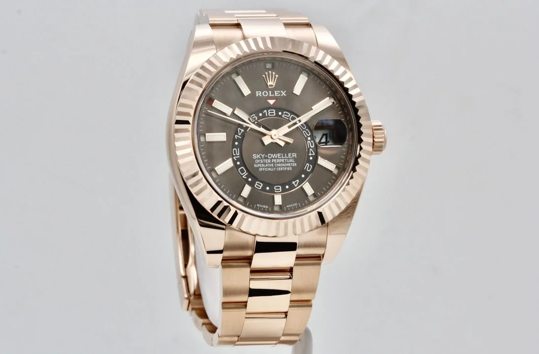 Rolex Sky-Dweller 42mm Chocolate Dial 326935 - view 3