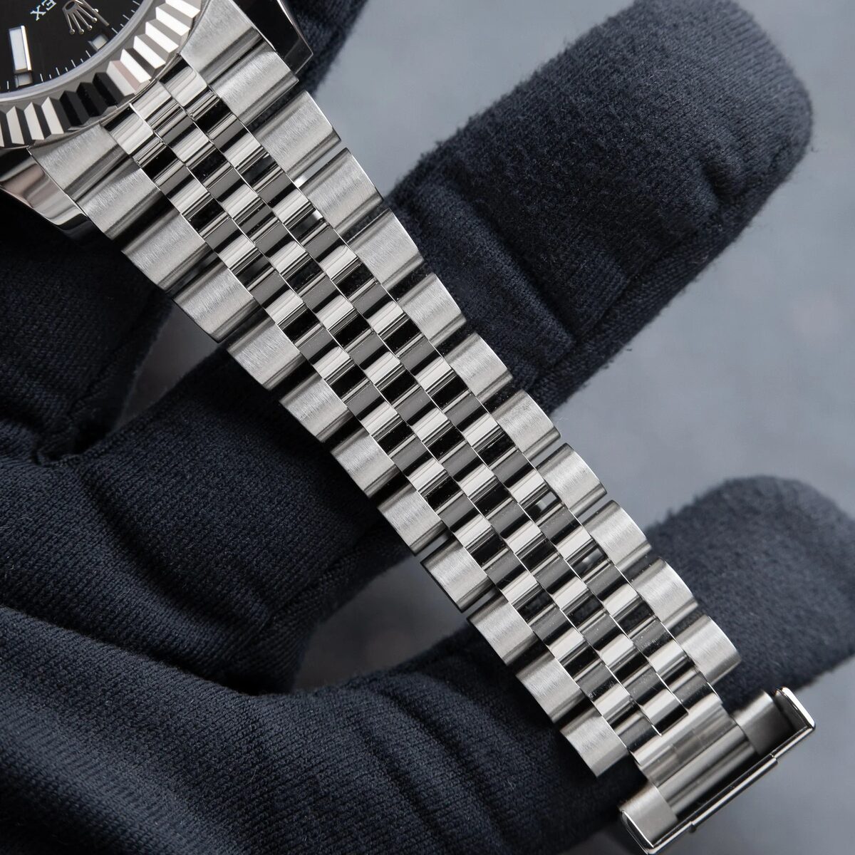 Superclone Rolex Sky-Dweller 42 mm Bright black Dial 336934 Jubilee - view 6