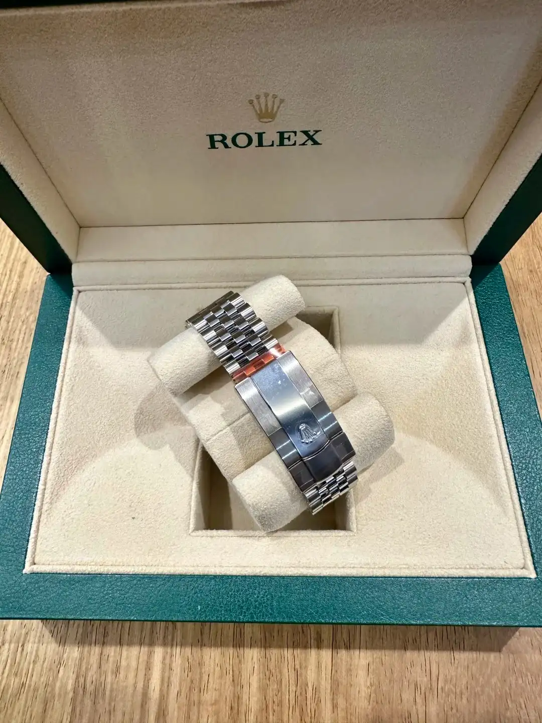 Rolex Sky Dweller Blue Dial White Gold Bezel Steel Jubilee 326934 - view 5