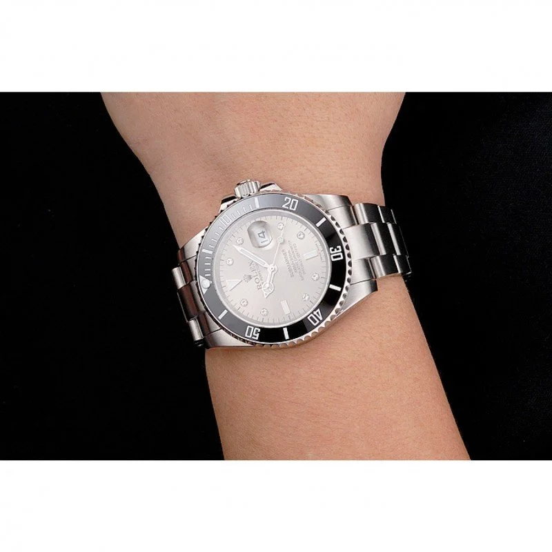 Superclone Rolex Submariner 41mm Silver Dial PR16233S - gallery