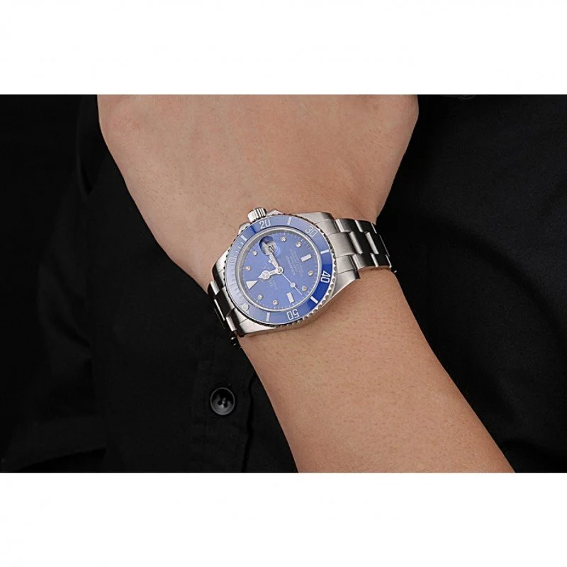 Rolex Submariner 40mm Blue Dial 622638 - view 11
