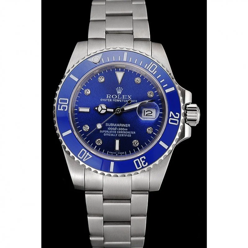 Rolex Submariner 40mm Blue Dial 622638 - view 3