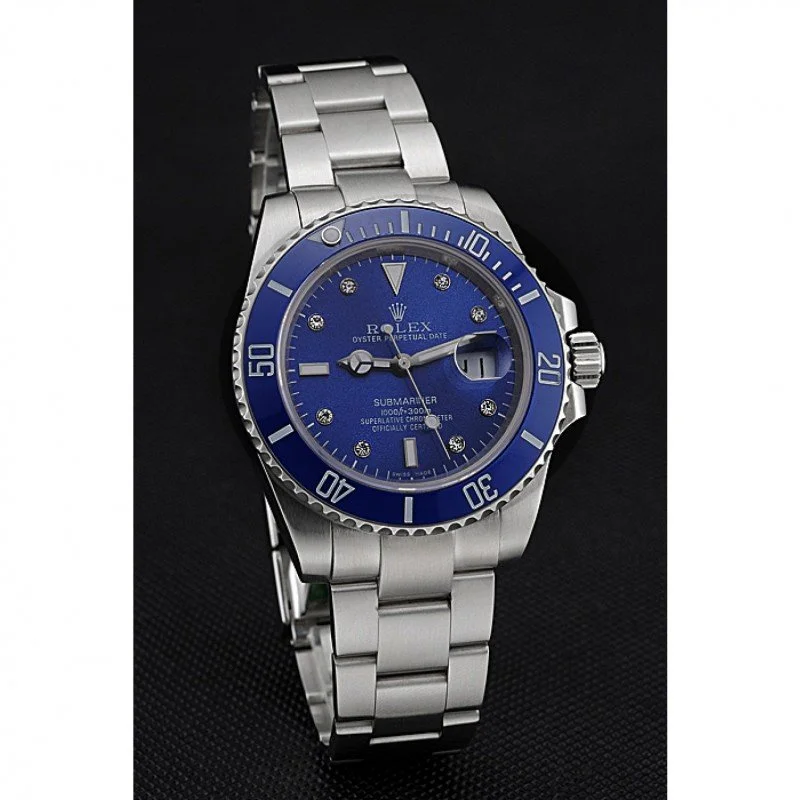 Rolex Submariner 40mm Blue Dial 622638 - view 4