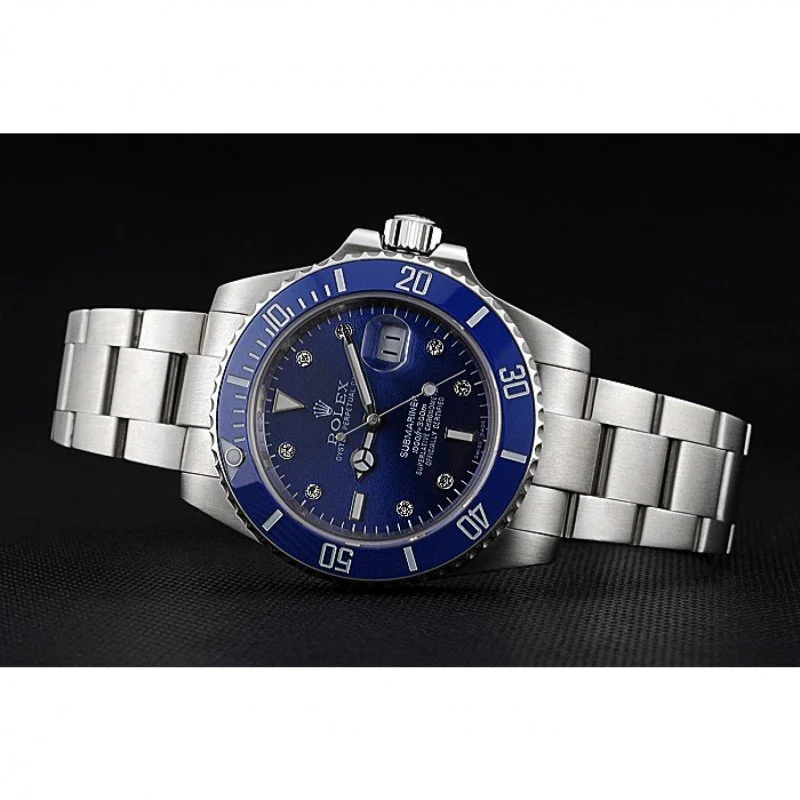 Rolex Submariner 40mm Blue Dial 622638 - view 6