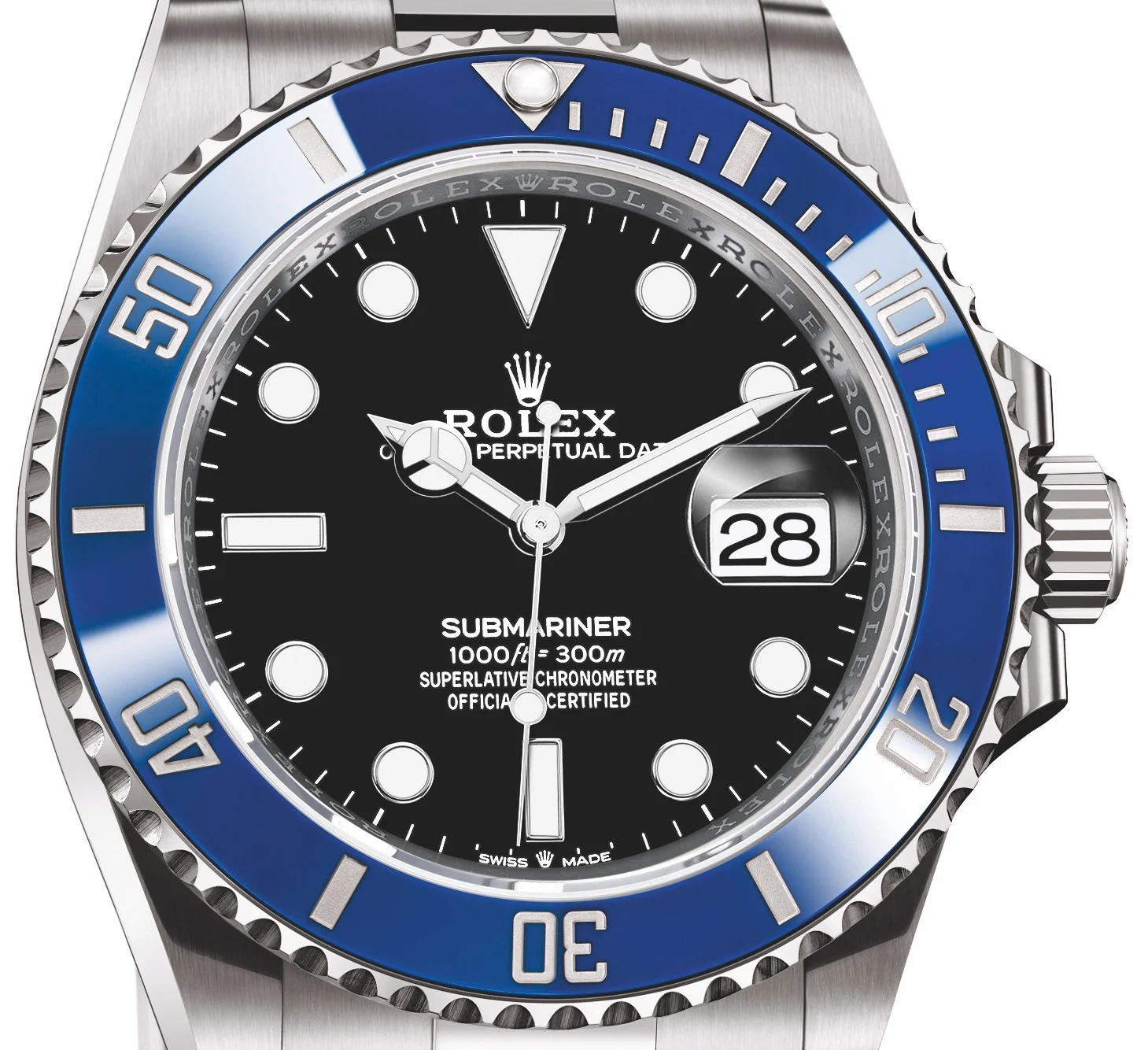 Superclone Rolex Submariner  Cookie Monster  41mm Black Dial 126619LB - view 3