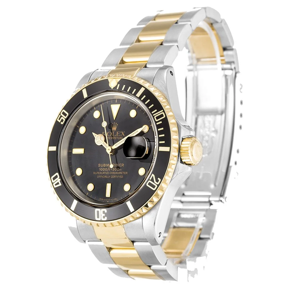 Rolex Submariner 40mm Black Dial 16613 - view 3