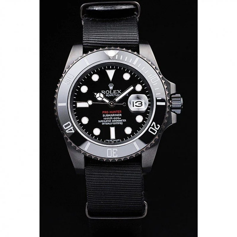 Superclone Rolex Submariner 39mm Black Dial REP016826 - view 3
